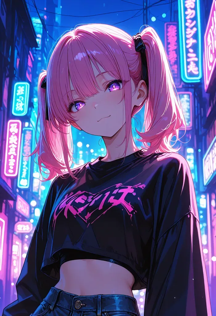 Sena · Crop top, neon, the wet road home